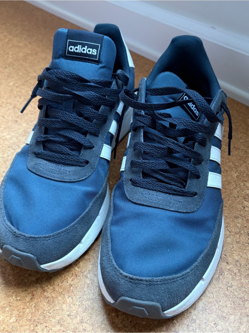 adidas Run 60s 2.0 Blue White Retro Running Shoes